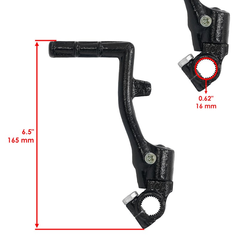 Caltric Kick Start Compatible with Yamaha Banshee 350 Yfz350 Yfz 350 1987-2006 Kick Starter - Image 2